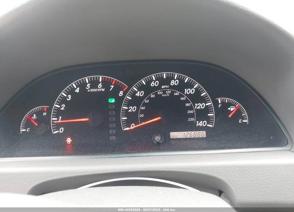 2005 TOYOTA CAMRY LE/SE/STD/XLE VIN: 4T1BE32K25U993488