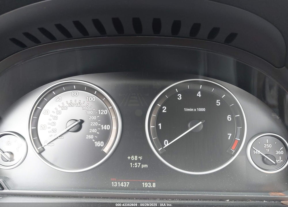 2013 BMW 5 SERIES VIN: WBAXH5C53DD111035