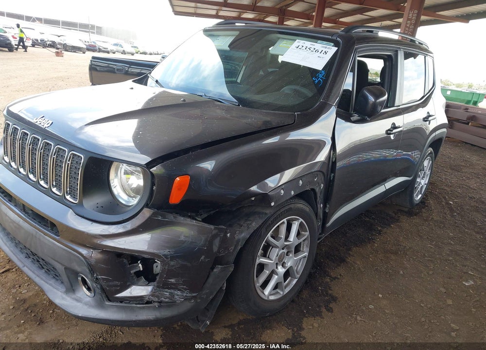 2019 JEEP RENEGADE LATITUDE FWD VIN: ZACNJABB9KPK83208