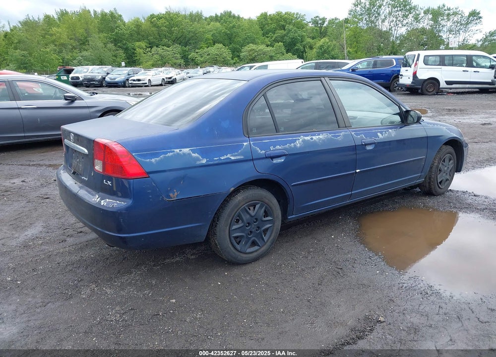 2003 HONDA CIVIC LX VIN: 2HGES16513H593796