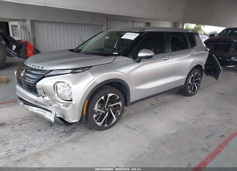 2022 MITSUBISHI OUTLANDER BLACK EDITION 2WD/SE 2.5 2WD/SE LAUNCH EDITION 2WD VIN: JA4J3UA82NZ009853