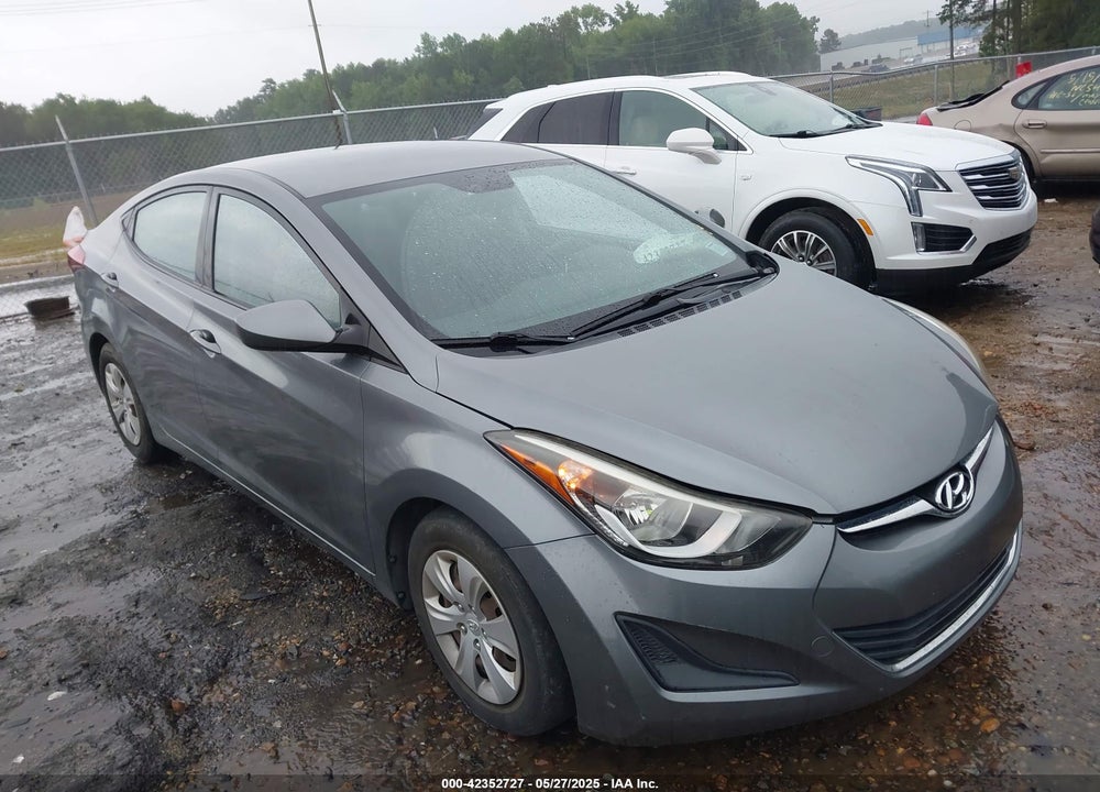 2016 HYUNDAI ELANTRA SE VIN: KMHDH4AE3GU607052