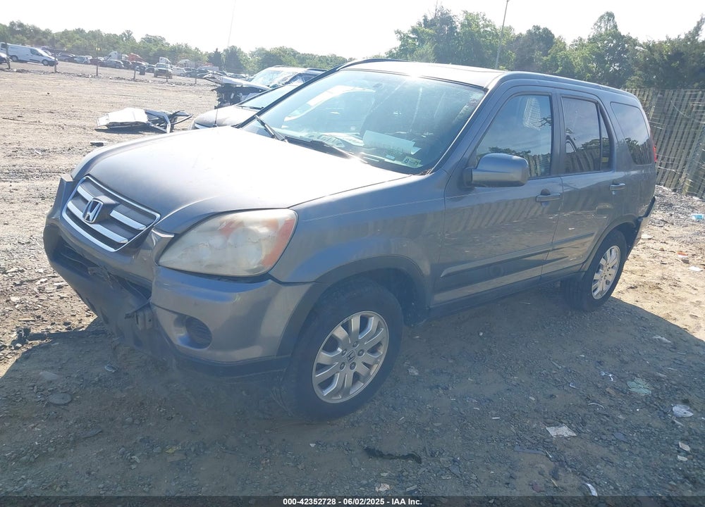 2005 HONDA CR-V SE VIN: SHSRD78965U342142