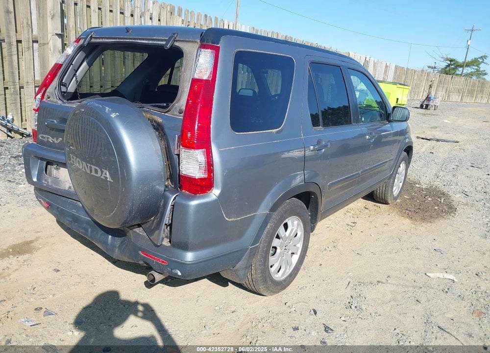 2005 HONDA CR-V SE VIN: SHSRD78965U342142