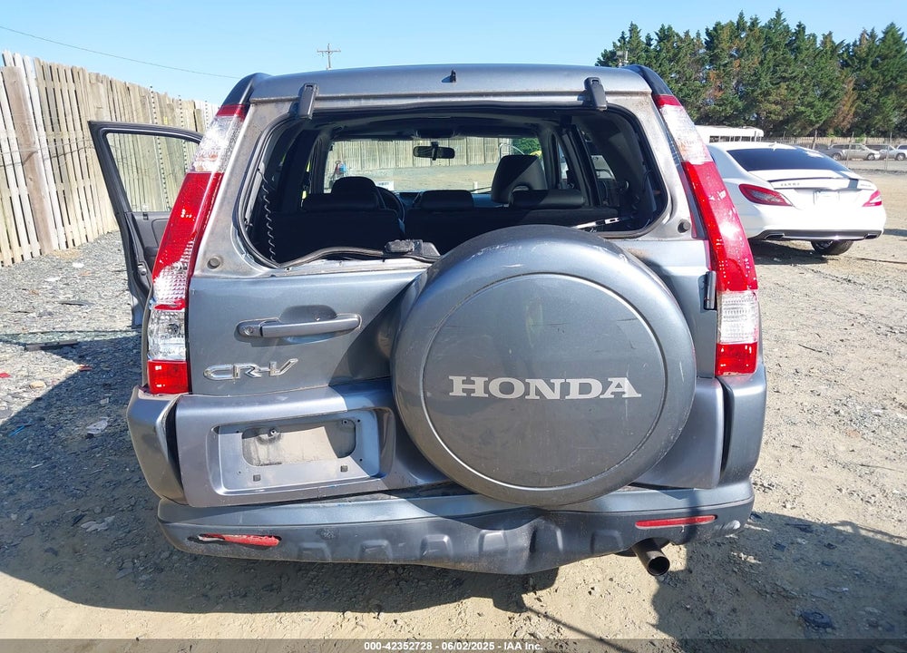 2005 HONDA CR-V SE VIN: SHSRD78965U342142
