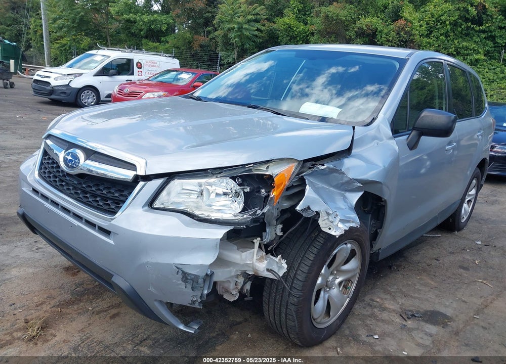 2016 SUBARU FORESTER 2.5I VIN: JF2SJAAC5GH404042