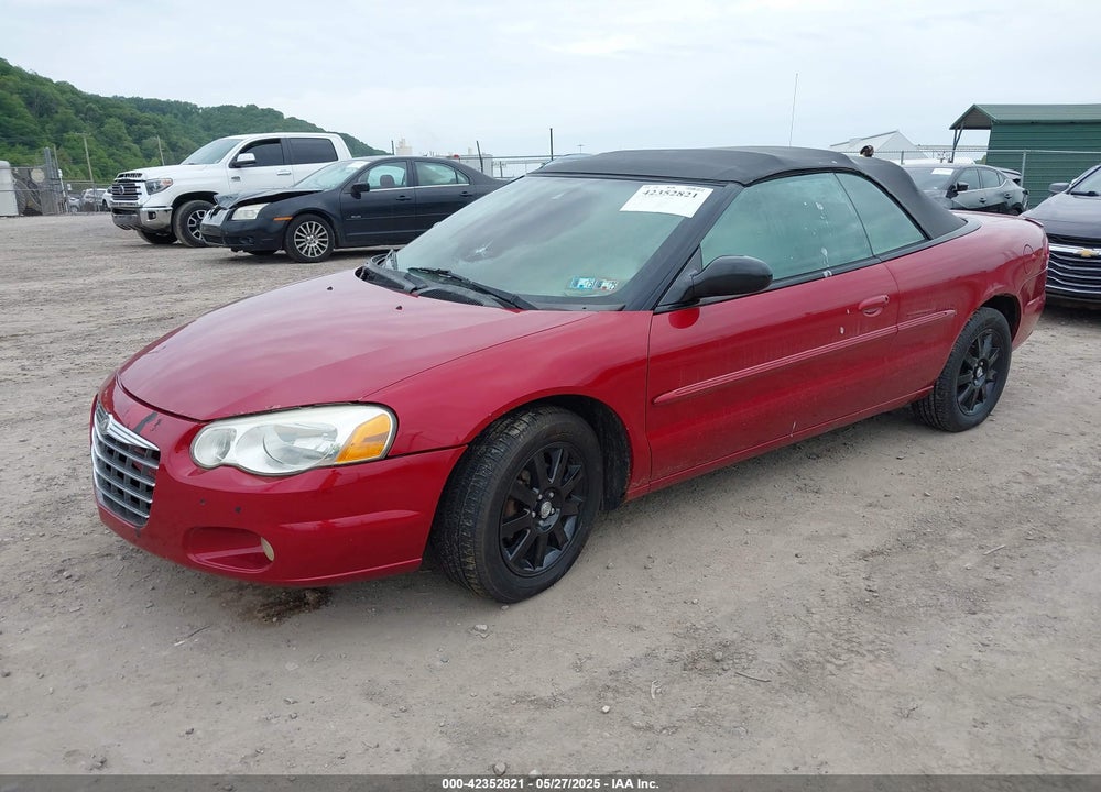 2004 CHRYSLER SEBRING GTC VIN: 1C3EL75R44N172753