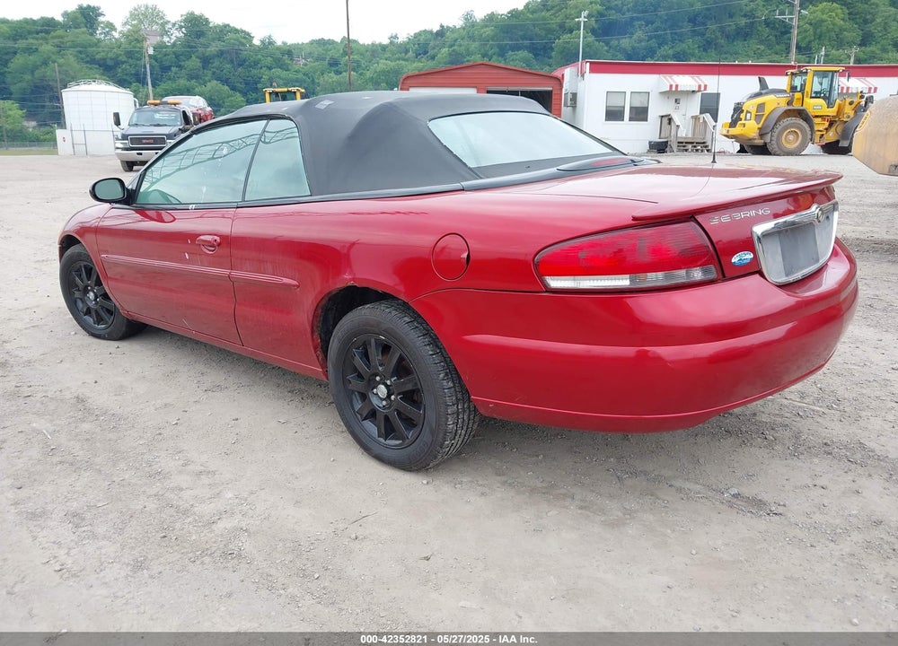 2004 CHRYSLER SEBRING GTC VIN: 1C3EL75R44N172753