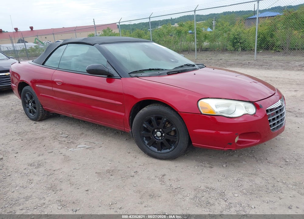 2004 CHRYSLER SEBRING GTC VIN: 1C3EL75R44N172753