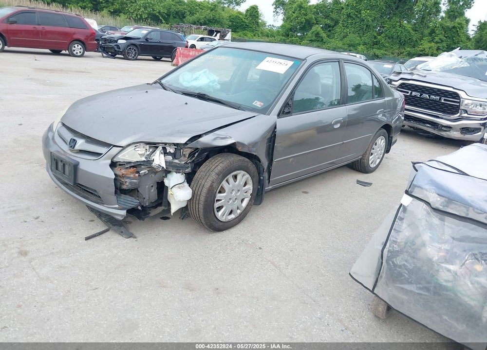 2005 HONDA CIVIC LX VIN: 2HGES16555H633462