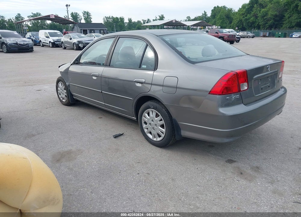 2005 HONDA CIVIC LX VIN: 2HGES16555H633462