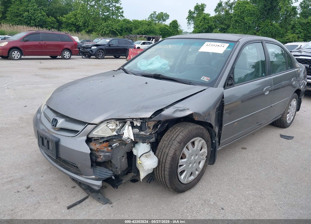 2005 HONDA CIVIC LX VIN: 2HGES16555H633462