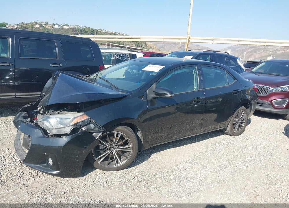 2016 TOYOTA COROLLA S PLUS VIN: 2T1BURHE1GC729111