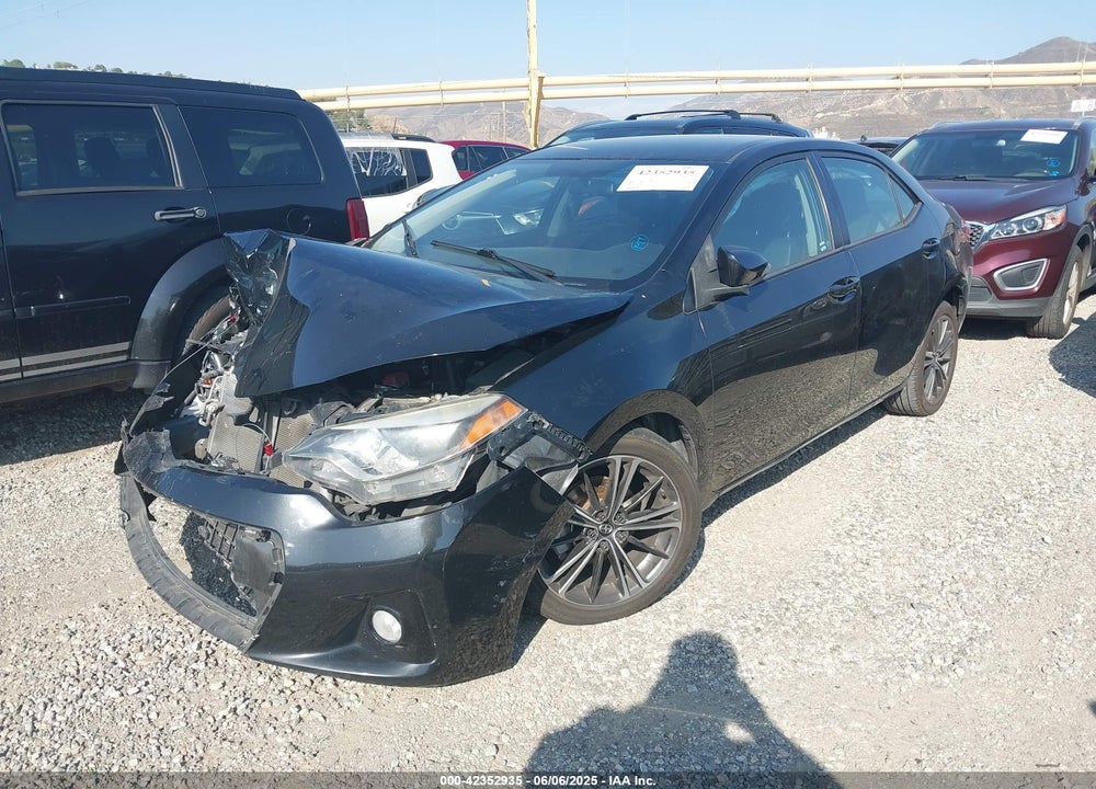 2016 TOYOTA COROLLA S PLUS VIN: 2T1BURHE1GC729111