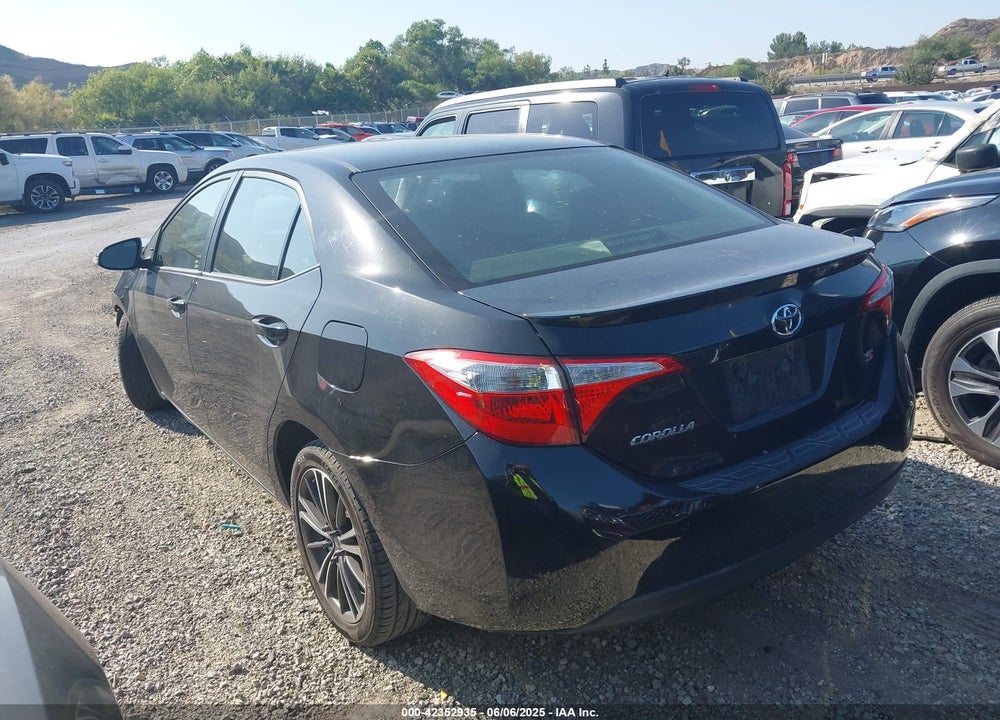 2016 TOYOTA COROLLA S PLUS VIN: 2T1BURHE1GC729111
