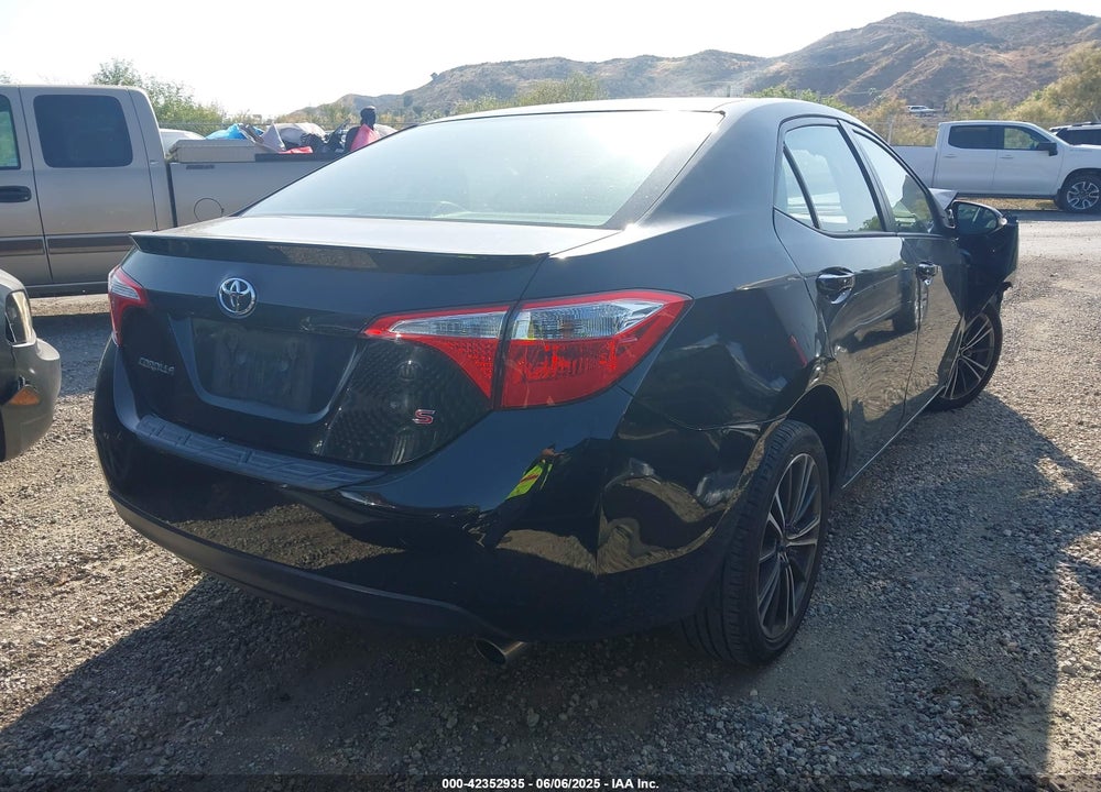 2016 TOYOTA COROLLA S PLUS VIN: 2T1BURHE1GC729111