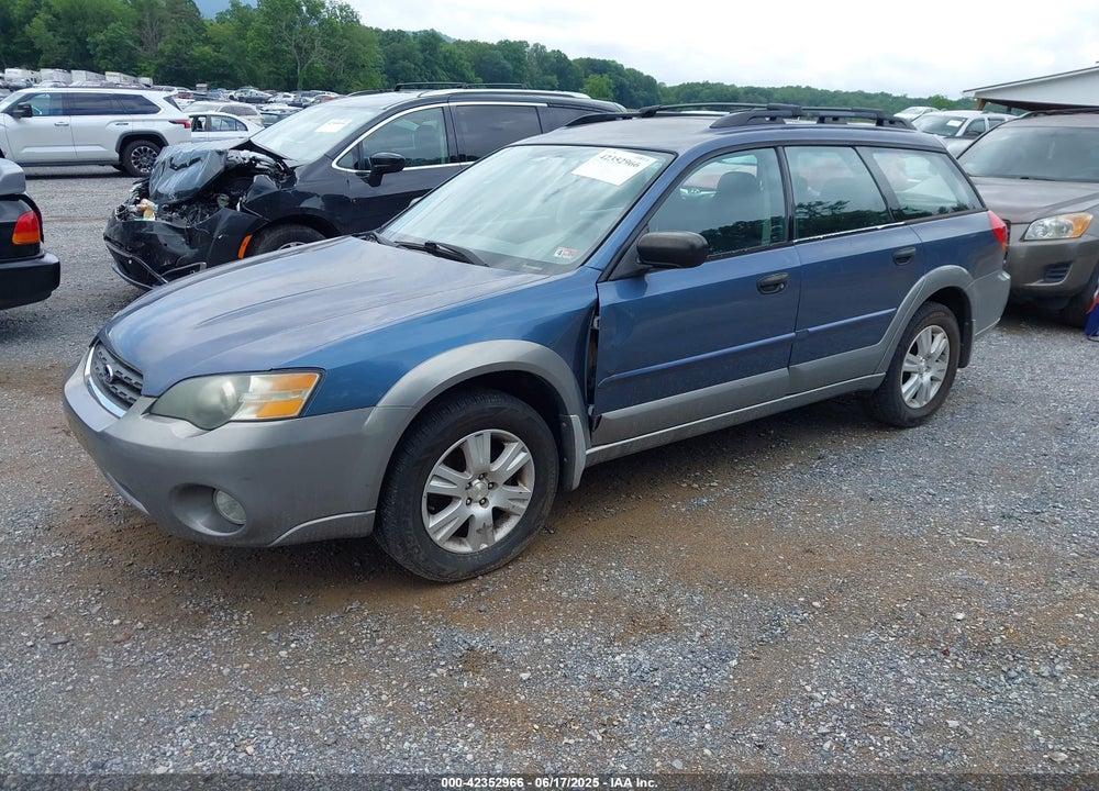 2005 SUBARU OUTBACK 2.5I VIN: 4S4BP61C157369198