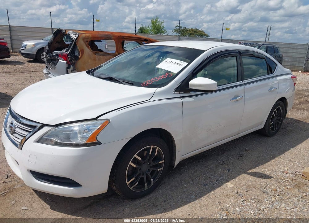 2015 NISSAN SENTRA VIN: 3N1AB7AP9FY288783