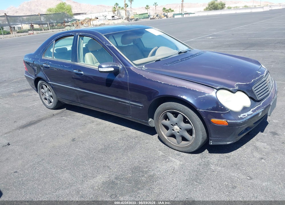 2003 MERCEDES-BENZ C 240 VIN: WDBRF61J43E010505