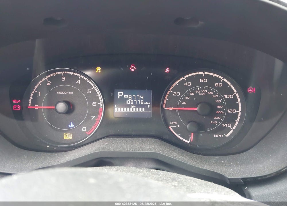 2018 SUBARU IMPREZA VIN: 4S3GKAA65J3622157