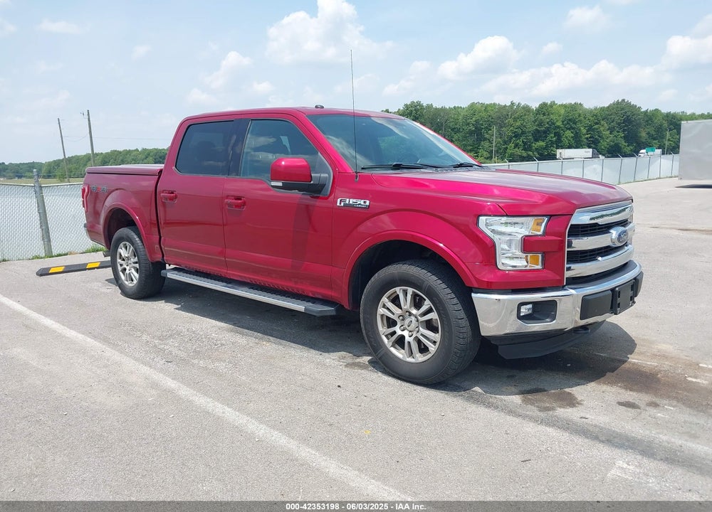 2016 FORD F-150 LARIAT VIN: 1FTEW1EF5GKD72519