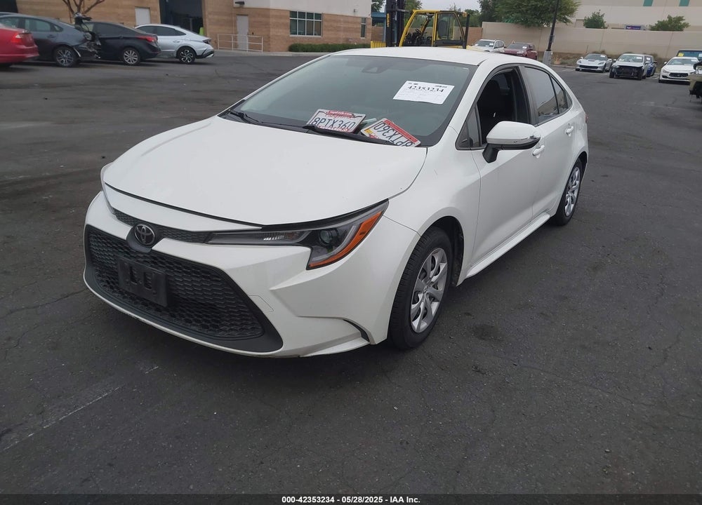 2020 TOYOTA COROLLA LE VIN: JTDEPRAE7LJ108954