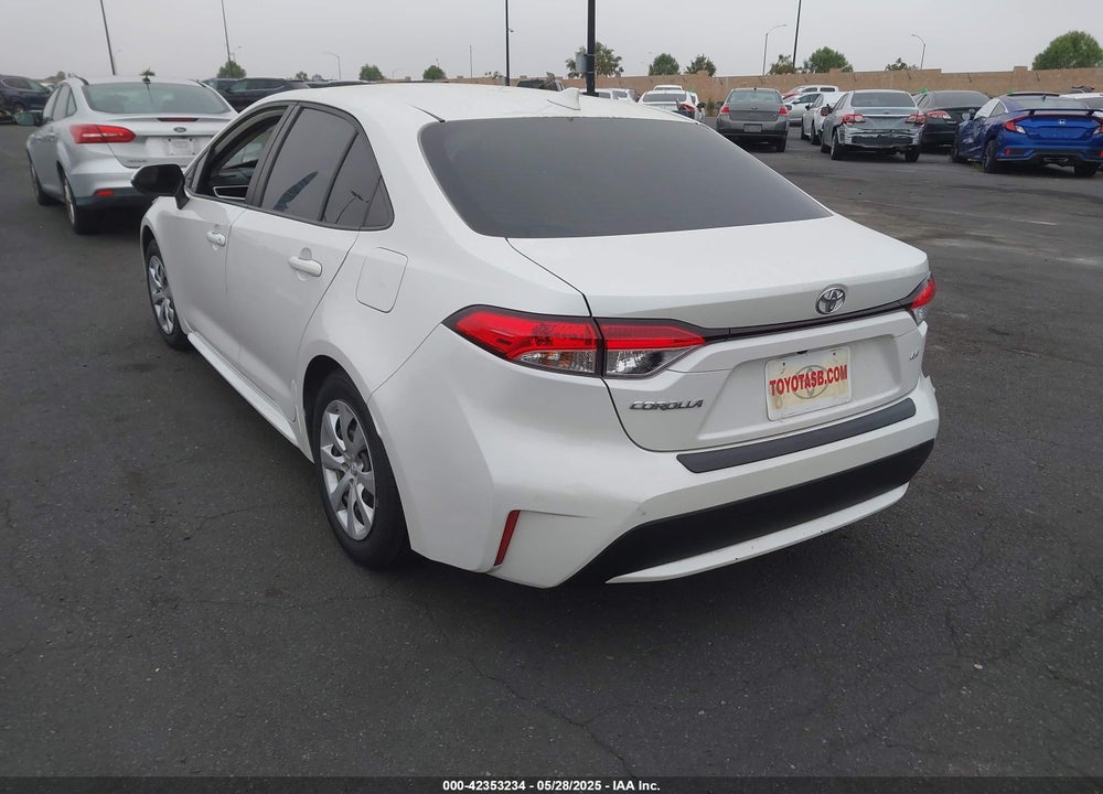 2020 TOYOTA COROLLA LE VIN: JTDEPRAE7LJ108954