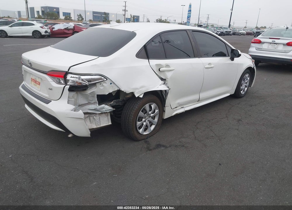 2020 TOYOTA COROLLA LE VIN: JTDEPRAE7LJ108954
