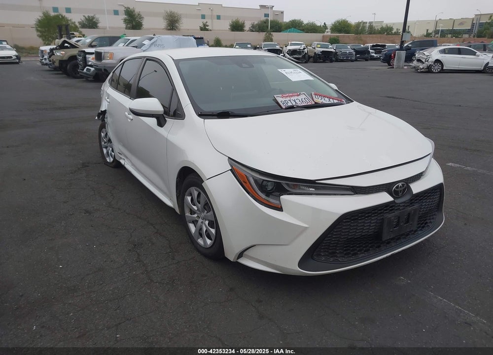 2020 TOYOTA COROLLA LE VIN: JTDEPRAE7LJ108954