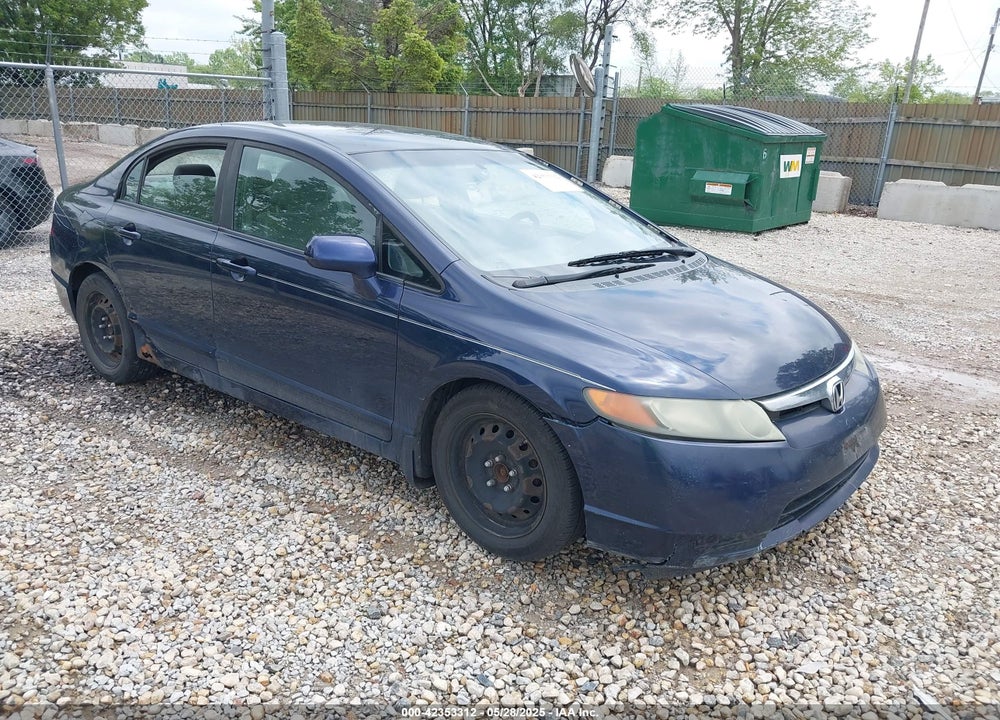2008 HONDA CIVIC LX VIN: 1HGFA16578L090713