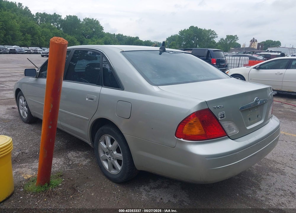 2000 TOYOTA AVALON XL/XLS VIN: 4T1BF28B5YU081974