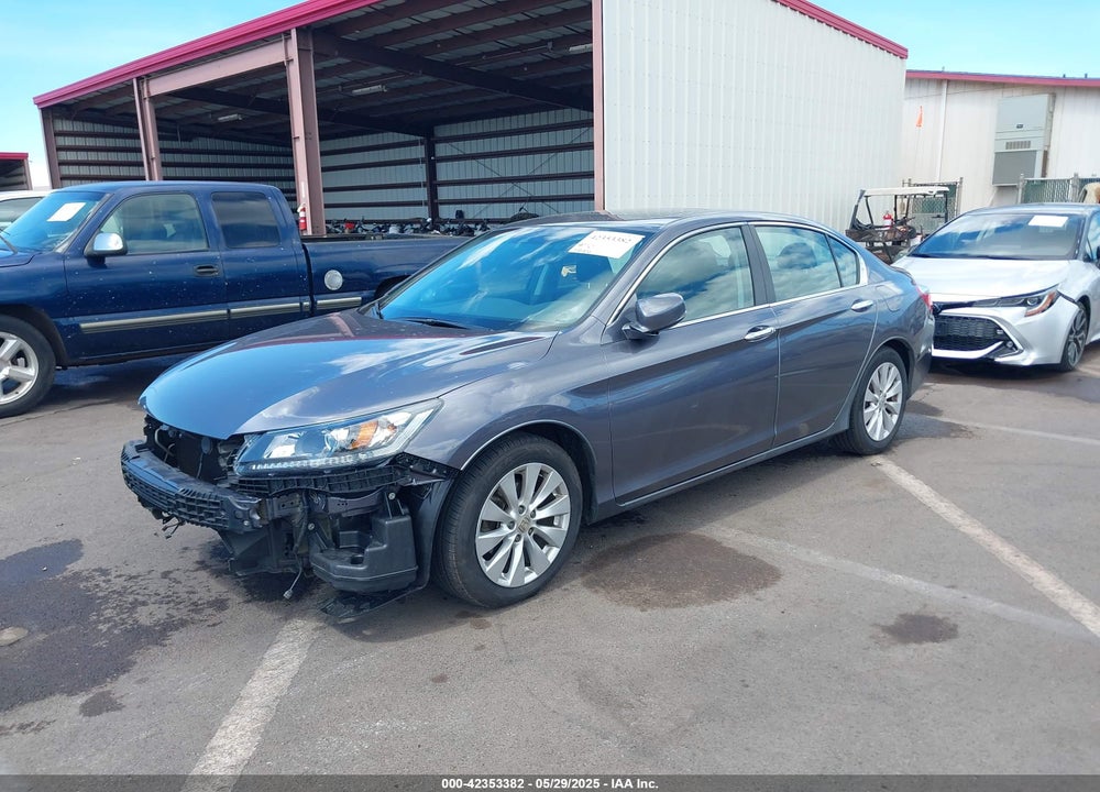 2014 HONDA ACCORD VIN: 1HGCR2F80EA187447