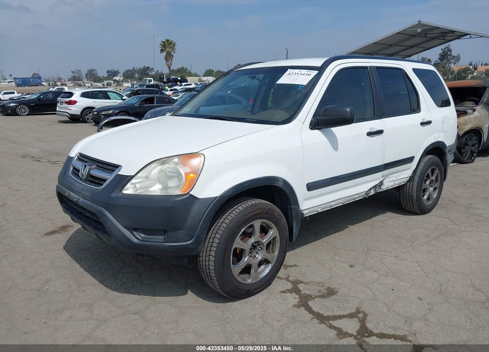 2002 HONDA CR-V LX VIN: JHLRD68402C023725