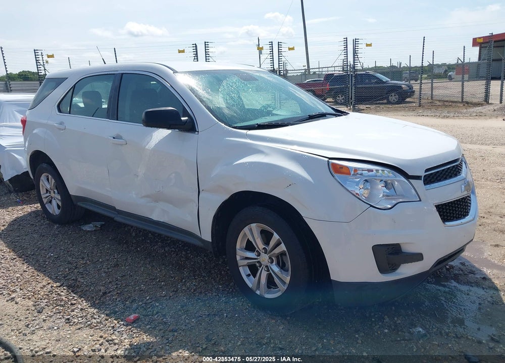 2012 CHEVROLET EQUINOX LS VIN: 2GNALBEK4C1313411
