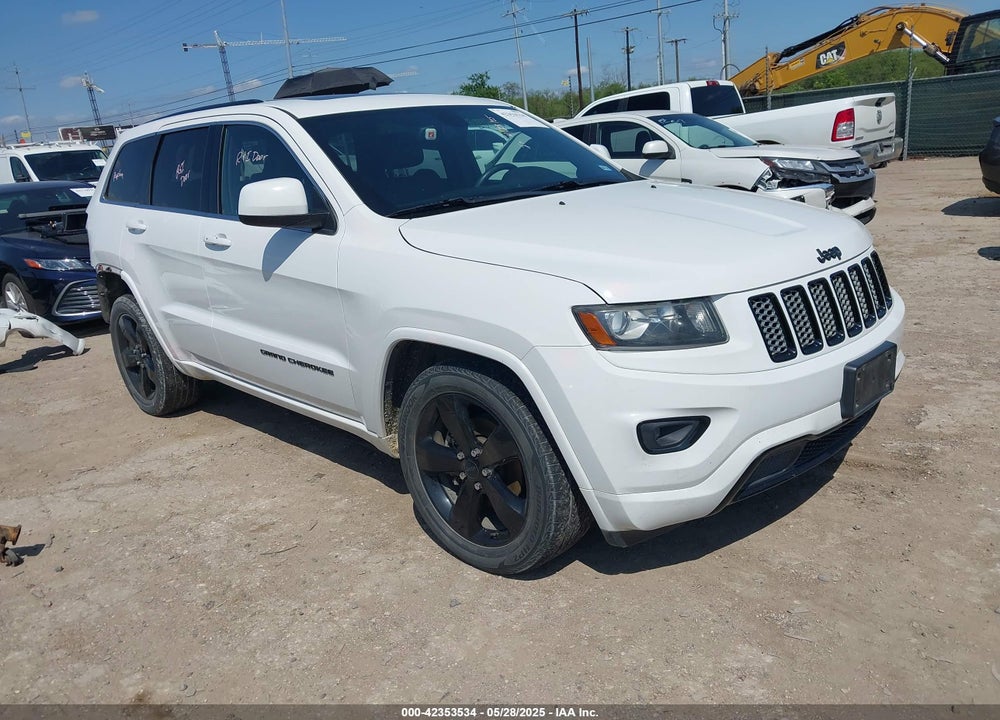 2015 JEEP GRAND CHEROKEE ALTITUDE VIN: 1C4RJEAG2FC856386