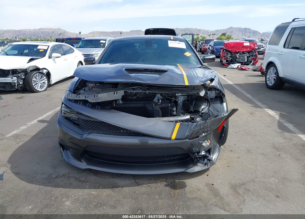 2022 DODGE CHARGER VIN: 2C3CDXHG3NH124024