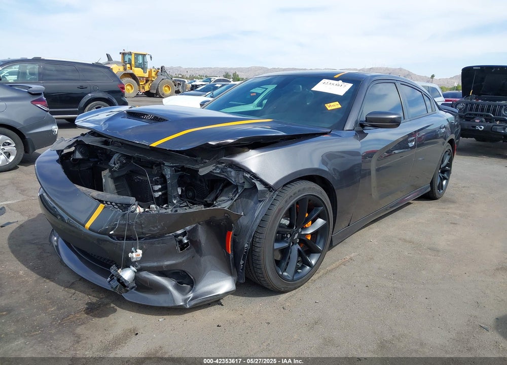 2022 DODGE CHARGER VIN: 2C3CDXHG3NH124024