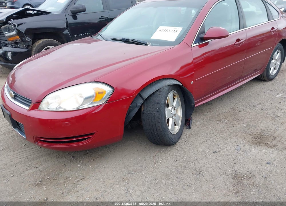 2009 CHEVROLET IMPALA LT VIN: 2G1WT57N591132875