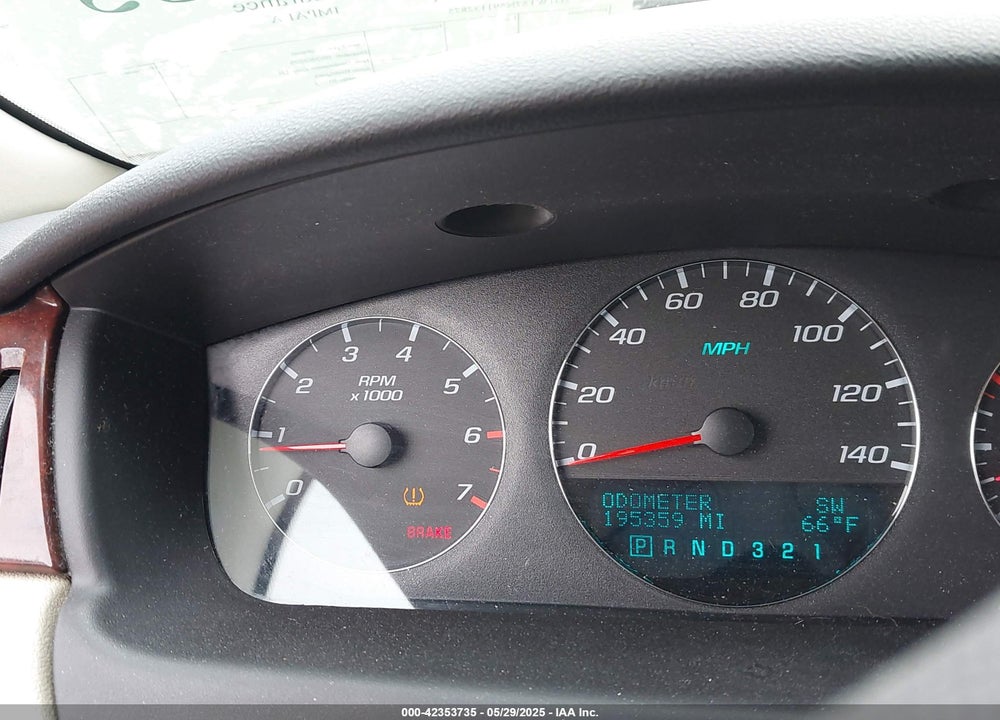 2009 CHEVROLET IMPALA LT VIN: 2G1WT57N591132875
