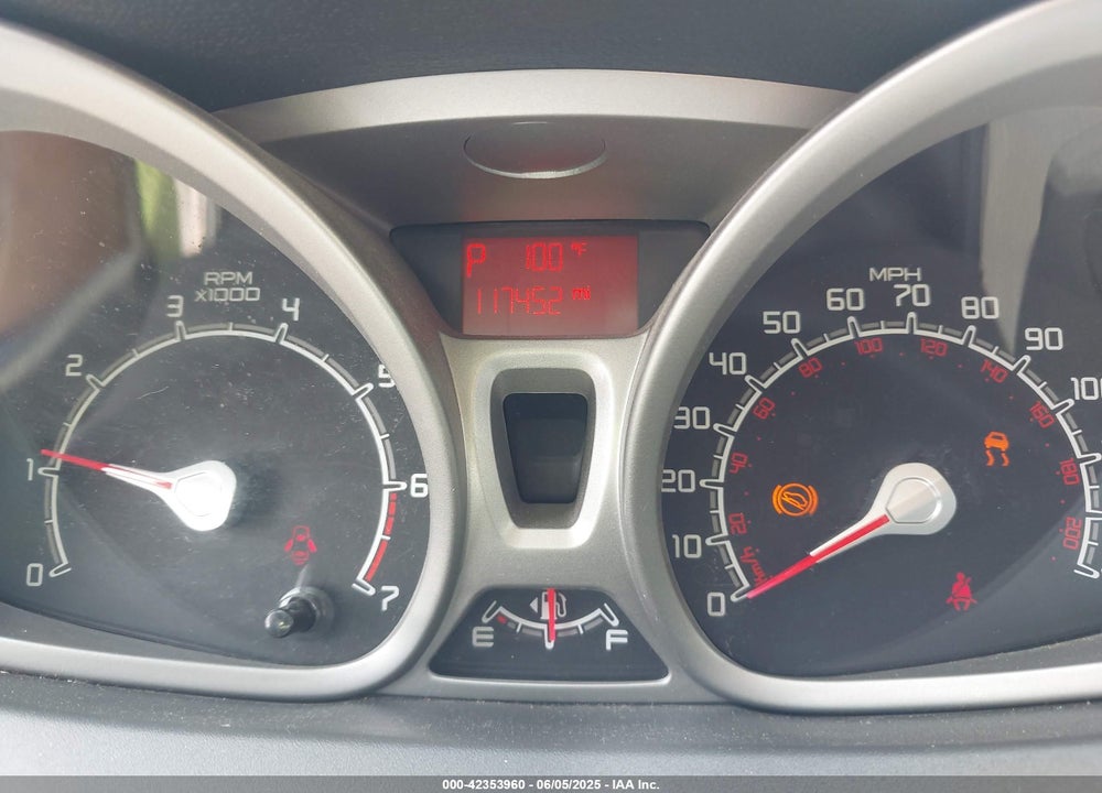 2011 FORD FIESTA SES VIN: 3FADP4FJ7BM132392