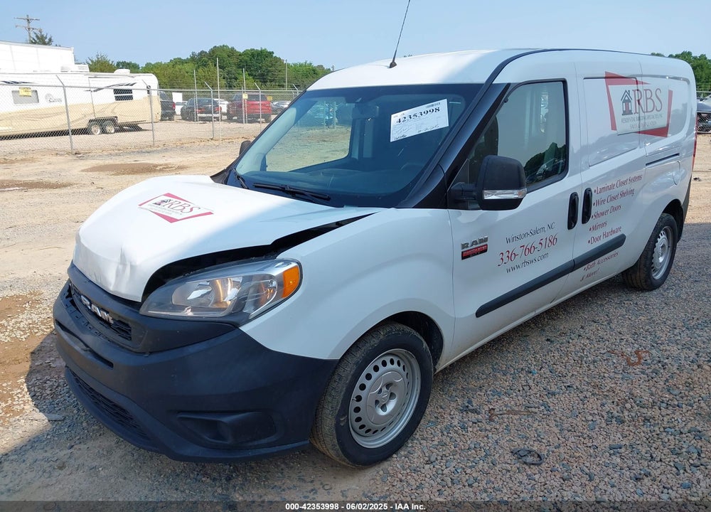 2020 RAM PROMASTER CITY VIN: ZFBHRFAB9L6P36239