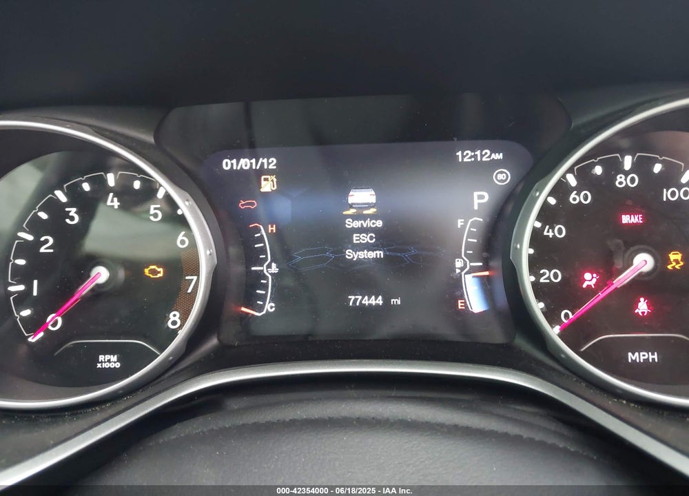 2018 JEEP COMPASS LATITUDE VIN: 3C4NJDBB8JT184990