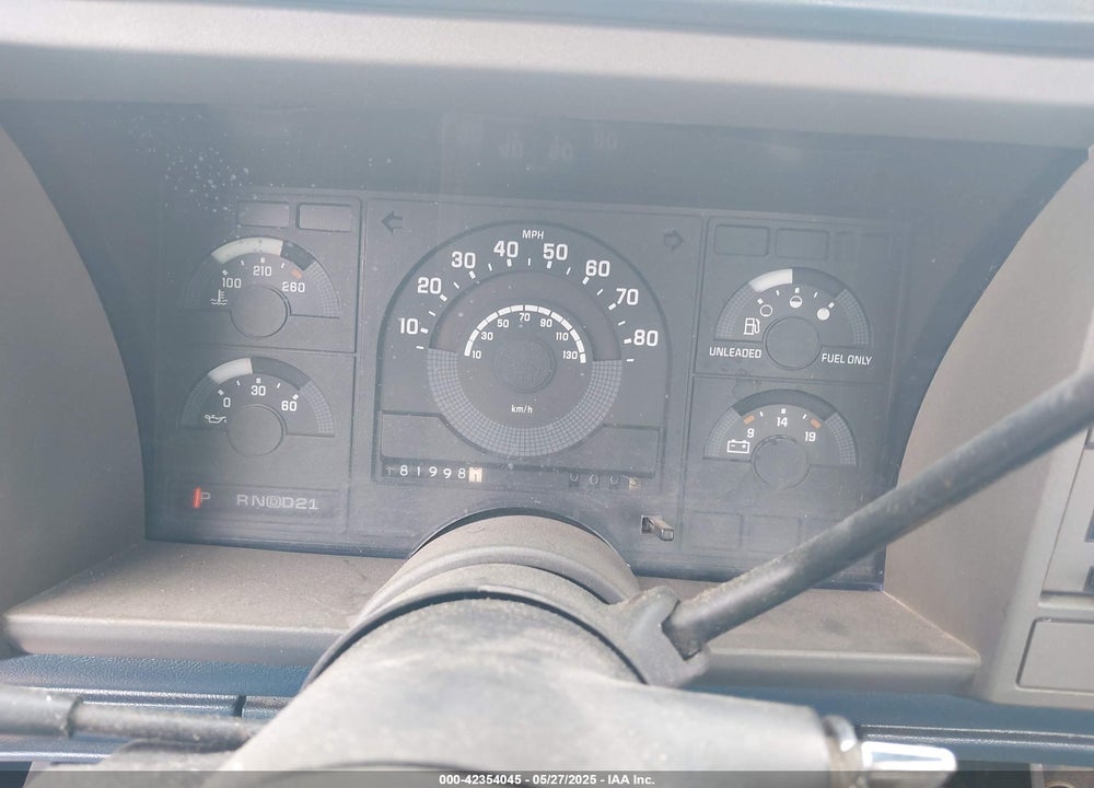 1989 CHEVROLET GMT-400 K1500 VIN: 1GCDK14K3KZ267970
