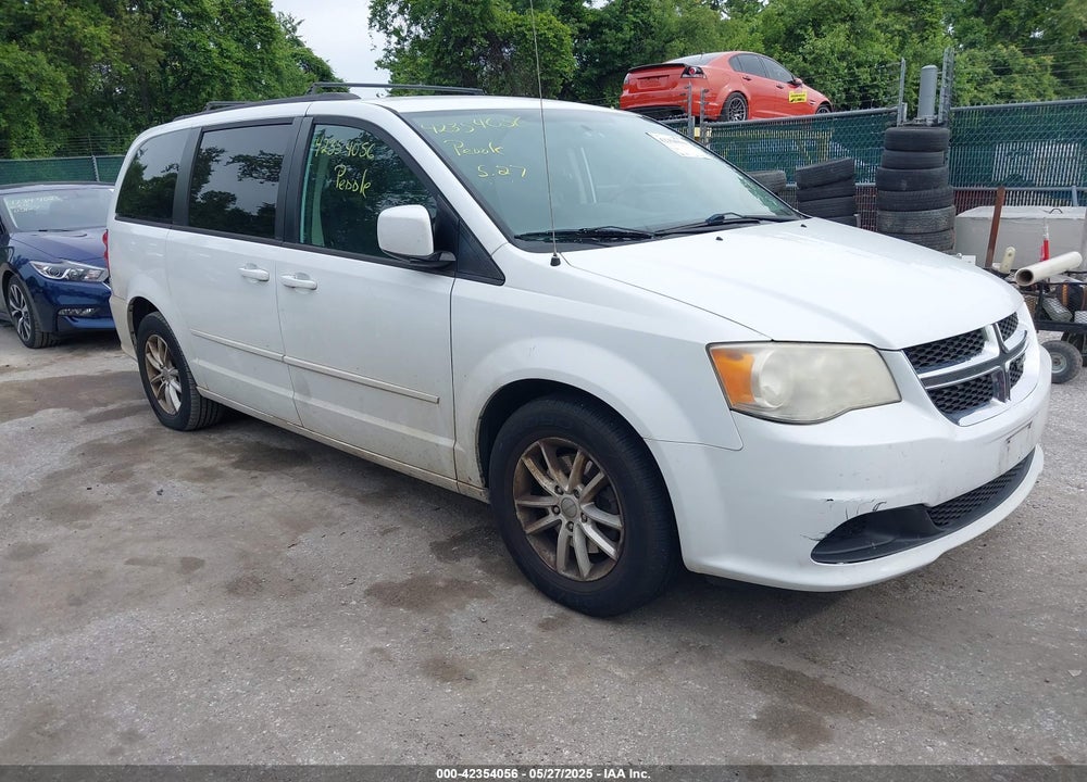 2014 DODGE GRAND CARAVAN SXT VIN: 2C4RDGCG2ER181905