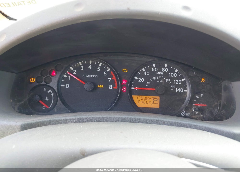 2012 NISSAN FRONTIER VIN: 1N6BD0CT2CC482098