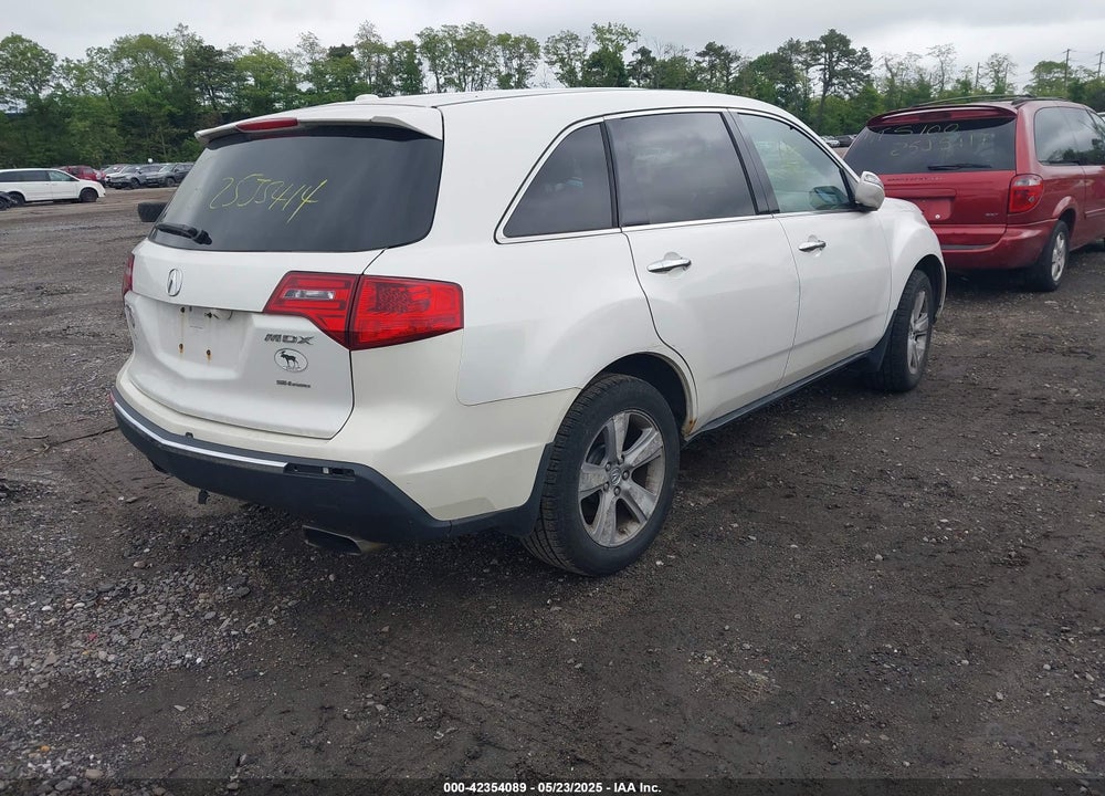 2011 ACURA MDX TECHNOLOGY VIN: 2HNYD2H69BH511906