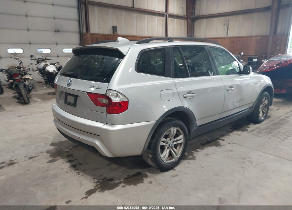 2006 BMW X3 3.0I VIN: WBXPA93416WD33687