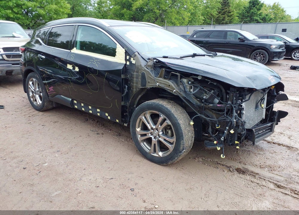 2016 NISSAN MURANO PLATINUM VIN: 5N1AZ2MH9GN159372