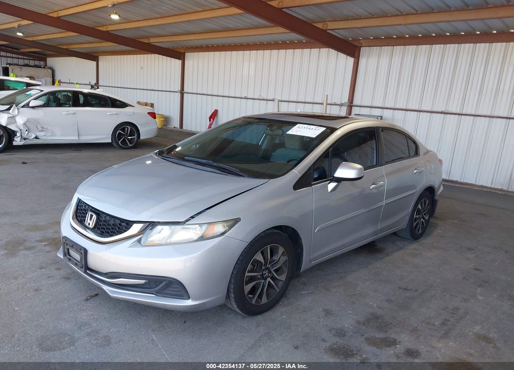 2013 HONDA CIVIC VIN: 19XFB2F82DE232500