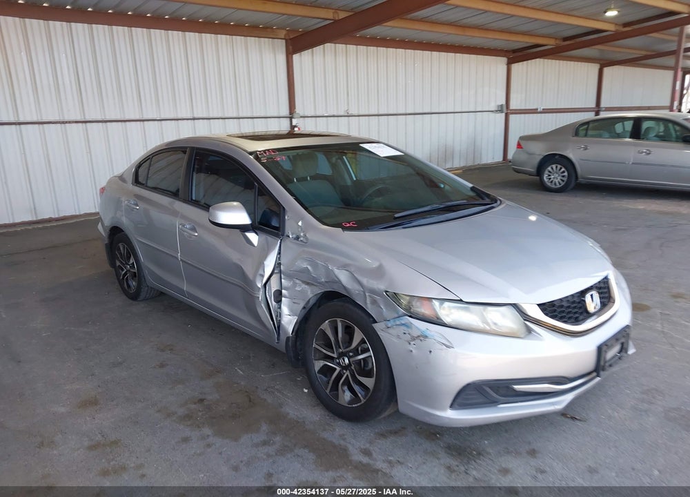 2013 HONDA CIVIC VIN: 19XFB2F82DE232500